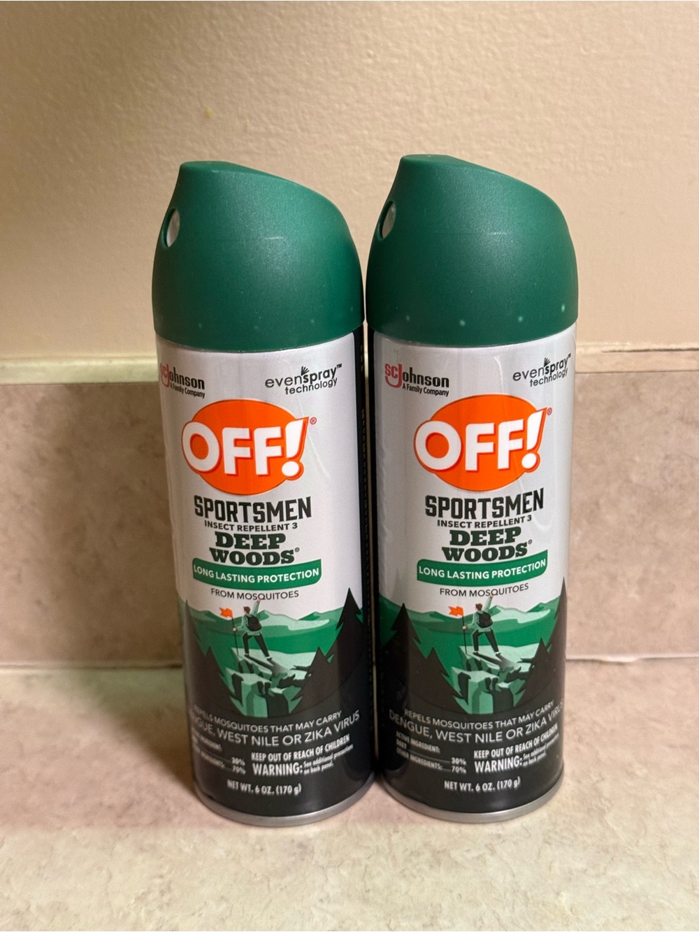 2 OFF Deep Woods Sportsmen Insect Repellent Spray - 6 oz each